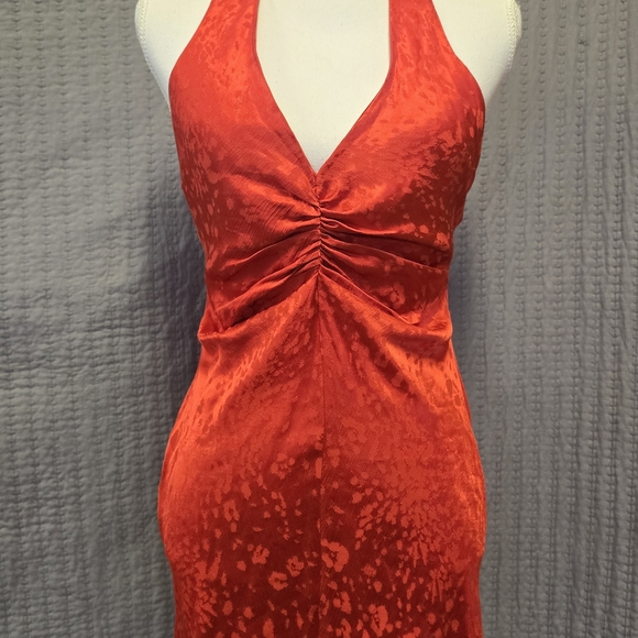 Zara Dresses & Skirts - Zara Vibrant Red Backless Dress